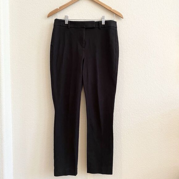Talbots Pants - Talbots Pants Womens 4 Petite Black High Waist Straight Leg Office Career